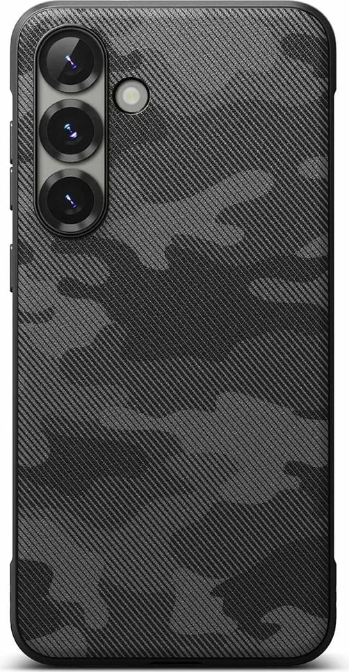 Mbështjellës Ringke Onyx për Samsung Galaxy S25, Black Camo - 3