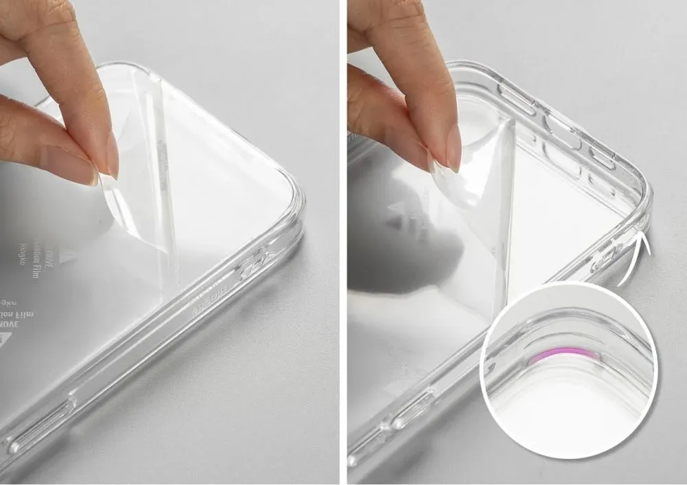 Mbështjellës Ringke Fusion për Samsung Galaxy A55 5G, Transparent - 4