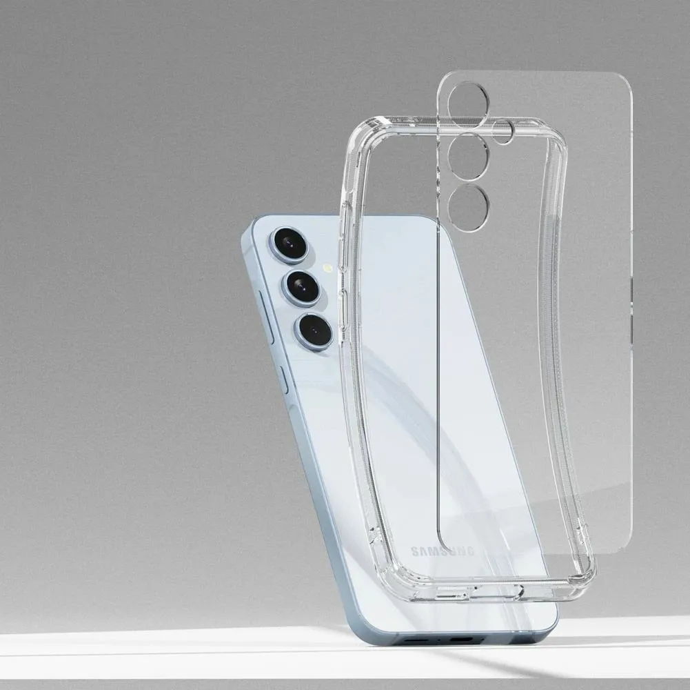 Mbështjellës Ringke Fusion për Samsung Galaxy A55 5G, Transparent - 5