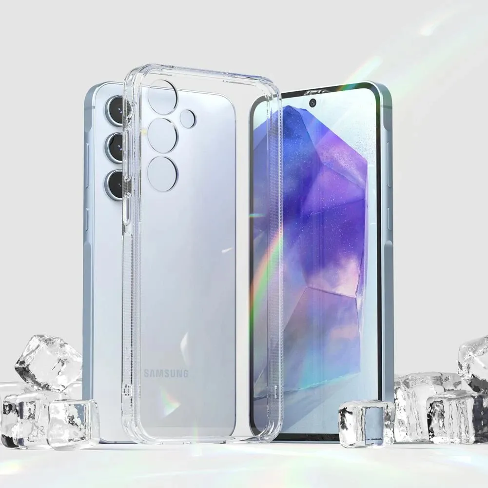 Mbështjellës Ringke Fusion për Samsung Galaxy A55 5G, Transparent - 8