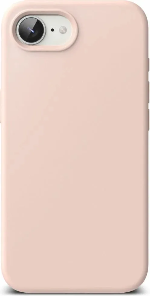 Mbështjellës Ringke Silicone MagSafe për iPhone 16e, Rozë - 3