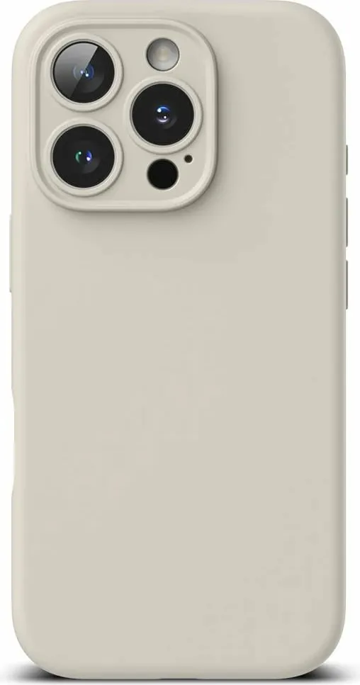 Mbështjellës Ringke Silicone MagSafe për iPhone 16 Pro, Bezhe - 3