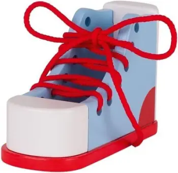 Puzzle Goki Lacing Shoe, shumëngjyrëshe