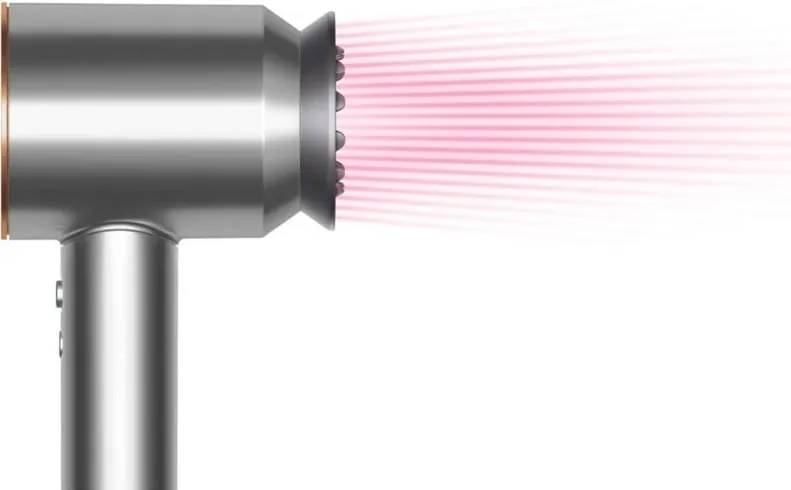 Tharëse flokësh Dyson Supersonic HD07, 1600W, 5 aksesorë, natëblu/bakër - 4