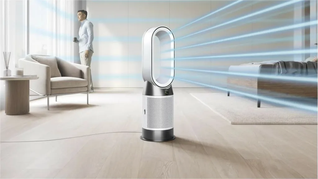 Purifikator ajri, ngrohës dhe ventilator Dyson Purifier Hot+Cool HP1, silver - 3