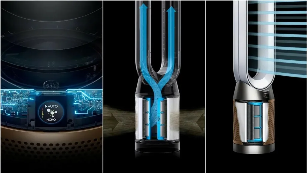 Purifikator ajri Dyson Purifier Cool PC2 De-NOx, smart, ngjyrë ari - 7