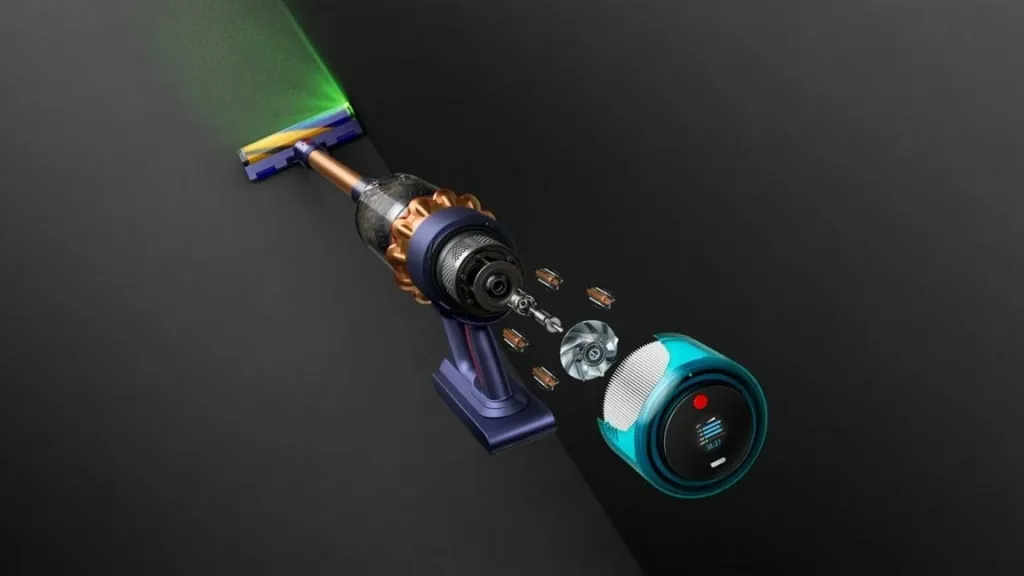 Fshesë pa kabllo Dyson Gen5Detect Absolute, 70 min, LCD, natëblu/bakër - 2