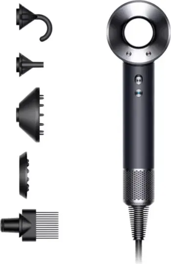 Tharëse flokësh Dyson Supersonic, Black Nickel