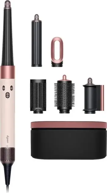 Multistyler flokësh Dyson Airwrap i.d. Straight+Wavy, 1300W, 6 aksesorë, rozë