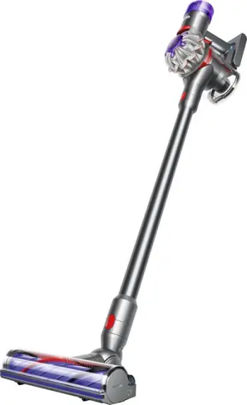 Fshesë me korrent Dyson V8, pa kabllo, ngjyrë argjendtë-vjollcë