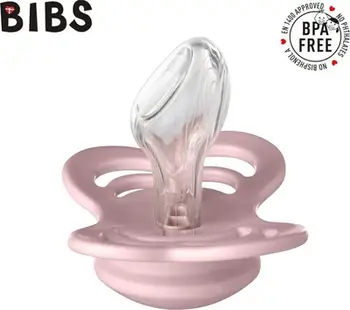 Cucë silikon Bibs Couture Pink Plum M, ortodontike, rozë