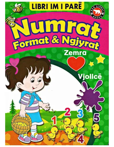 Numrat Format Ngjyrat Libri Im I Pare - Bota Shqiptare - 1