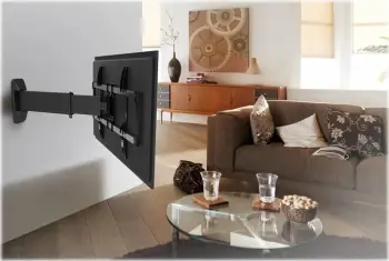 Mbajtës muri Neomounts LED-W800BLACK për TV, 37-70", i zi