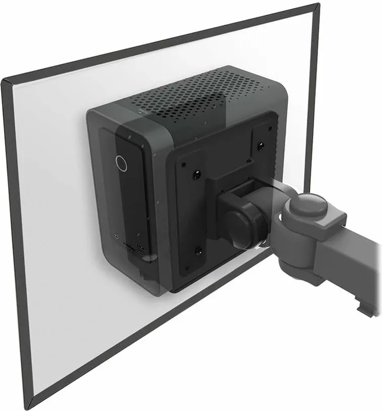 Mbajtës thin client Neomounts THINCLIENT-20, i rregullueshëm, i zi - 2