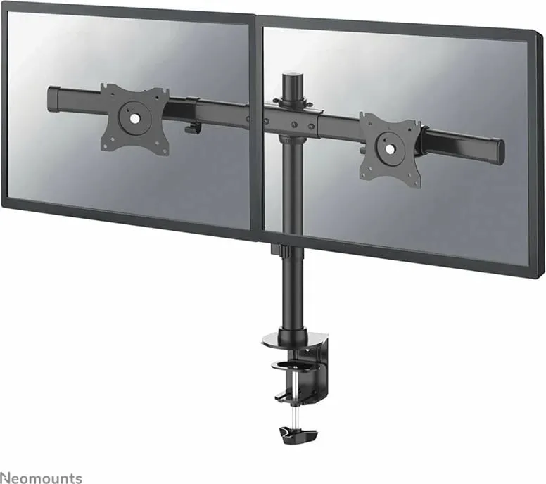 Mbajtëse tavoline për monitorë Neomounts FPMA-DCB100DBLACK, për 2 ekrane, e zezë - 2