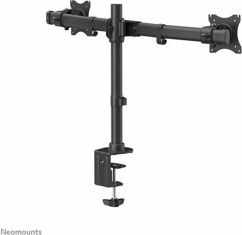 Mbajtëse tavoline për monitorë Neomounts FPMA-DCB100DBLACK, për 2 ekrane, e zezë - 5