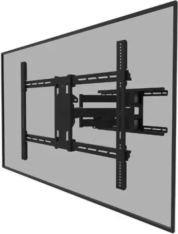 Mbajtës muri për TV Neomounts, 125 kg, 55-110", 800 x 600 mm, Rregullim lartësie, E zezë