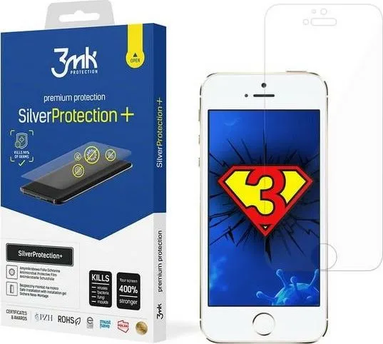 Folie mbrojtëse 3MK Silver Protect+ për iPhone 5/5S/5SE - 1