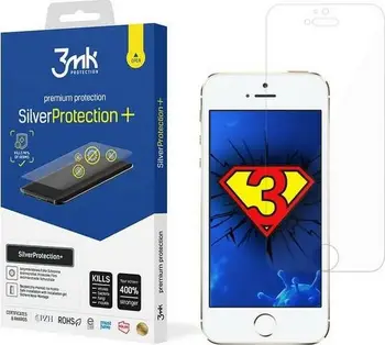 Folie mbrojtëse 3MK Silver Protect+ për iPhone 5/5S/5SE