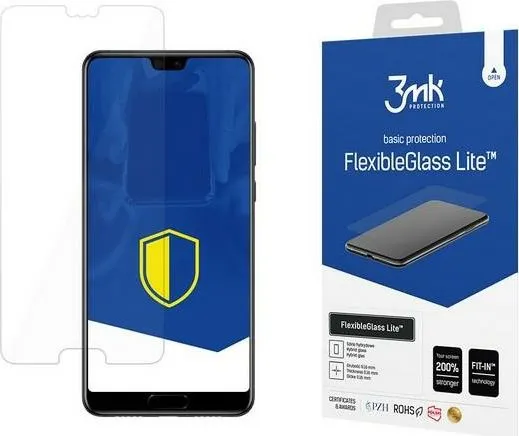 Xham mbrojtës 3MK FlexibleGlass Lite për Huawei P20 - 1