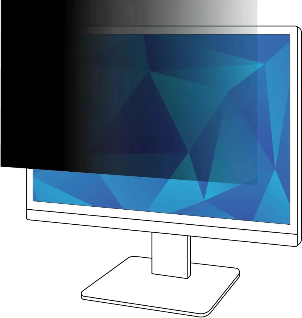 Filtër privatësie 3M PF185W9B për monitor 18.5 inç, 16:9, i zi - 1