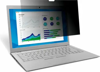 Filtër privatësie 3M për laptop 14 inç, 16:9, anti-glare, i zi