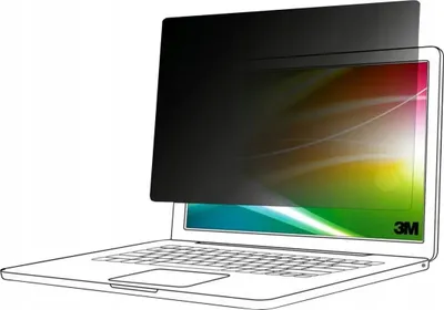 Filtër privatësie për ekran 3M BP156W9E, 15.6", 16:9, transparent - 2