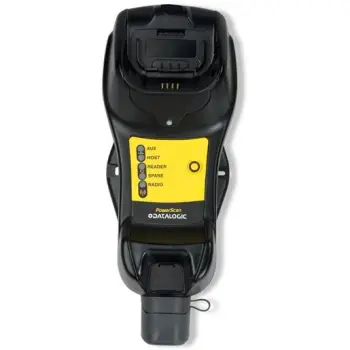 Bazë karikimi Datalogic BC9030 për PowerScan PBT9500, RS-232/USB/KBW, zi-verdhë