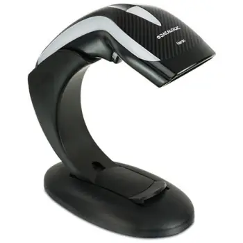 Skaner barkodi Datalogic HERON HD3130, me kabllo USB, 1D, i zi/argjendtë