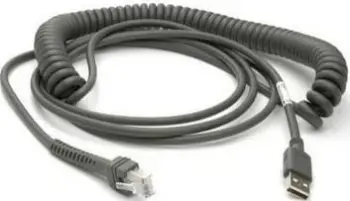 Kabllo Datalogic CAB-467, USB Type A, 3.6m, e zezë