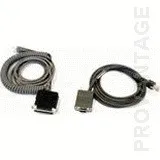 Kabllo Datalogic CAB-434 RS232, 2.4m, 9 pin D, coiled - 1