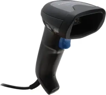 Skaner barkodesh Datalogic QD2590-BKK1S me Digimarc, Green Spot, IP52, kabllo USB, version evropian, e zezë