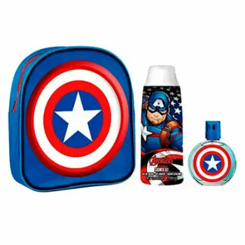 Set Kids World Captain America Fragrances, EDT 50ml, Shower Gel 300ml