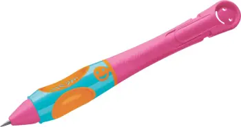 Laps mekanik Pelikan Griffix Lovely Pink, për dorën e djathtë, zonë ergonomike kapjeje, rozë