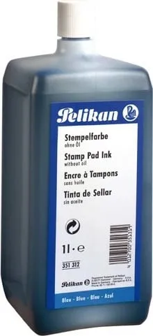 Shishe bojë Pelikan 351312, 1000 ml, kaltër - 1