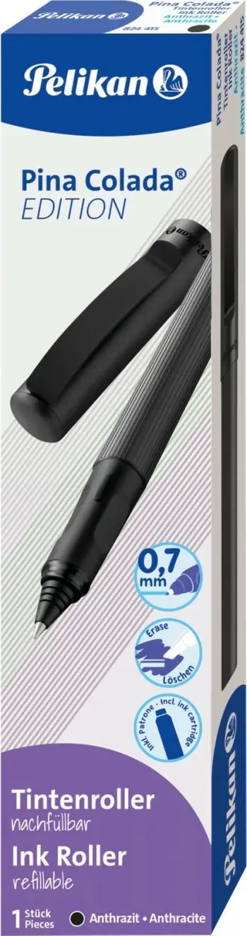 Stilolaps Pelikan Pina Colada Edition, 0.7mm, anthracite, bojë e kaltër