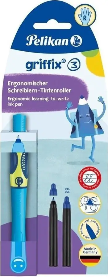 Stilolaps roller Pelikan Griffix, për fëmijë, blu