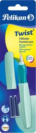 Stilolaps Pelikan Twist Fountain P457 M Neo Mint