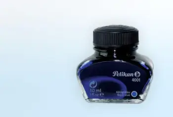 Ngjyrë për stilolaps Pelikan Atrament, 30ml, e zezë