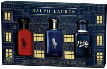 Eau de Toilette për meshkuj Ralph Lauren World Of Polo Blue Red 67, 3x40ml