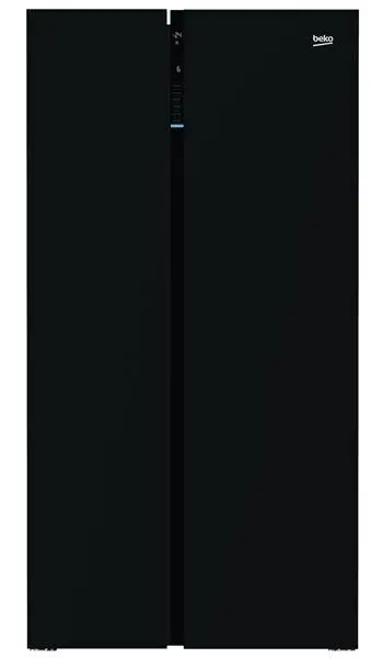 Frigorifer amerikan Beko GN163140ZGBN, 558L, klasa energjisë E, i zi