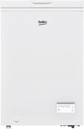 Friz horizontal Beko CF100EWN, 100L, kontroll elektronik, i bardhë