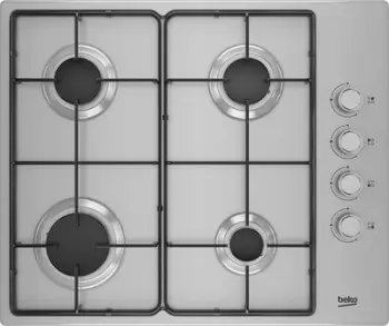 Pllakë gatimi me gaz Beko HIBG64120SX, 7.9 kW