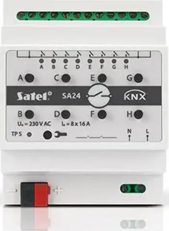 Aktuator kalues KNX SATEL SA24, 8 kanale
