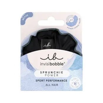 Lidhëse për flokë Invisibobble Sprunchie Power Black Panther, e zezë