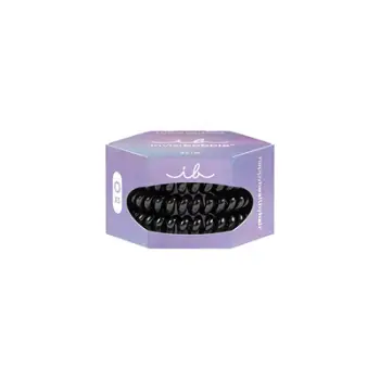 Set lidhëse për flokë Invisibobble Slim, 3 copë, të zeza