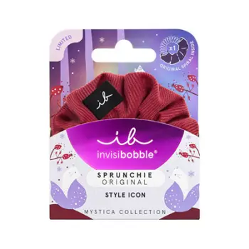 Lidhëse për flokë Invisibobble Sprunchie Mystica Hair Scrunchie Make It Rein, e kuqe