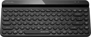Tastierë A4Tech FStyler, wireless, US, e zezë
