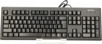 Tastierë A4Tech KR-83, me kabllo, US, e zezë