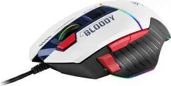 Maus A4 Tech W95Max, Gaming, i bardhë / i zi